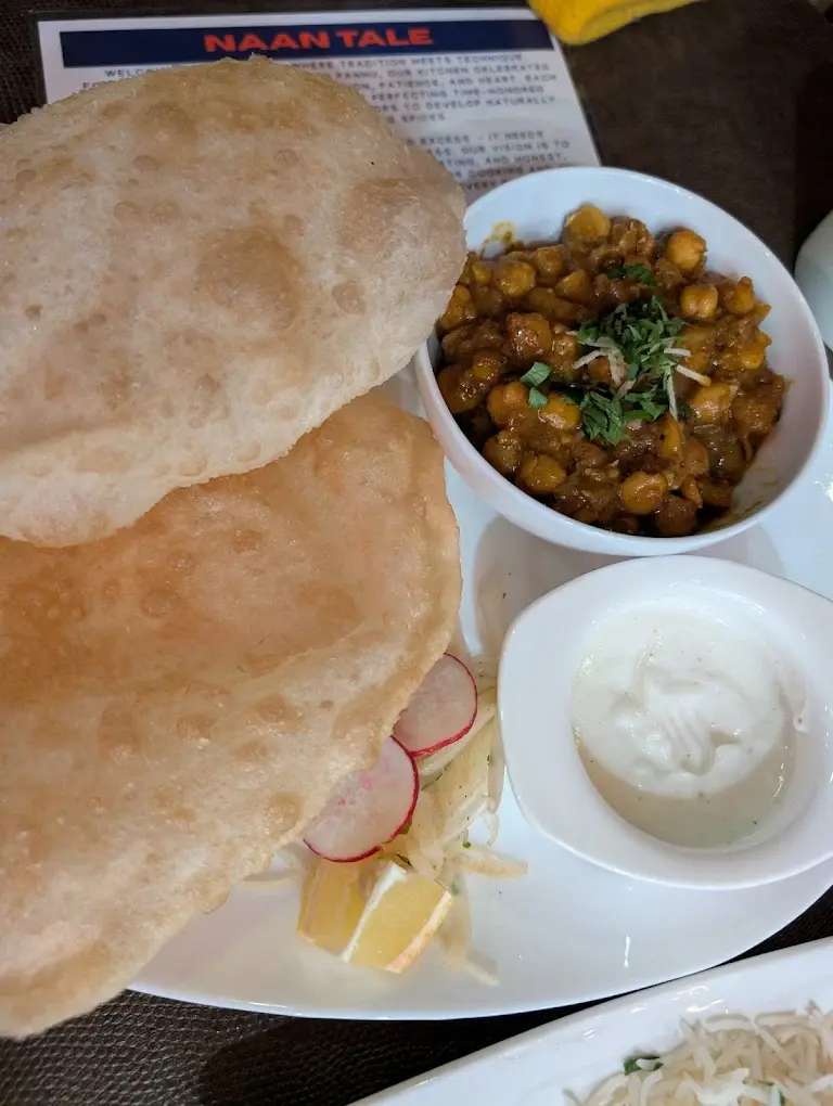 Vegetable samosas at Naan Tale Indian food Calgary