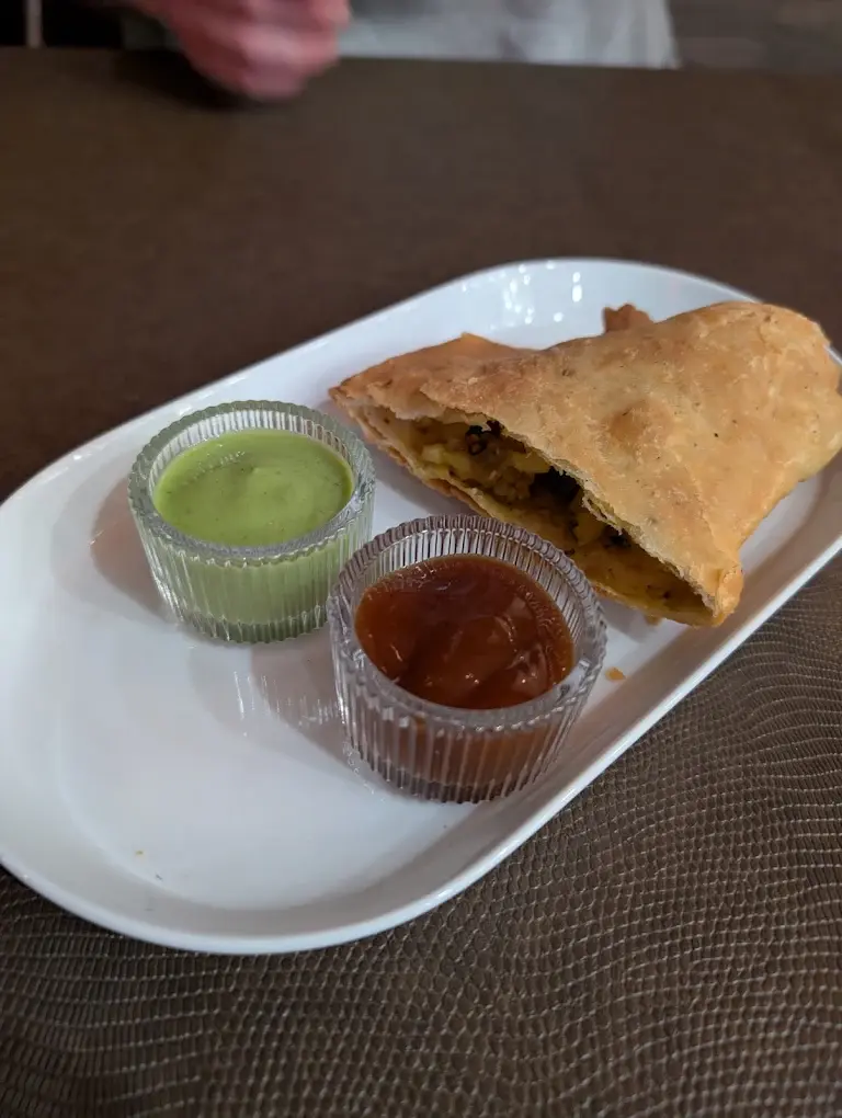 Tandoori chicken at Naan Tale Ramsay Calgary